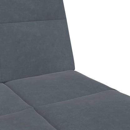 2-Personers Sovesofa Med Fodskammel Velour