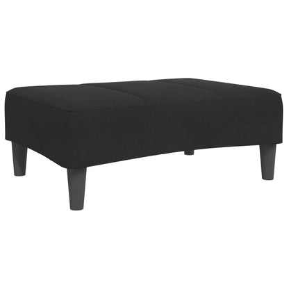 2-Personers Sovesofa Med Fodskammel Velour