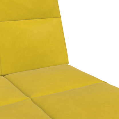2-Personers Sovesofa Med Fodskammel Velour