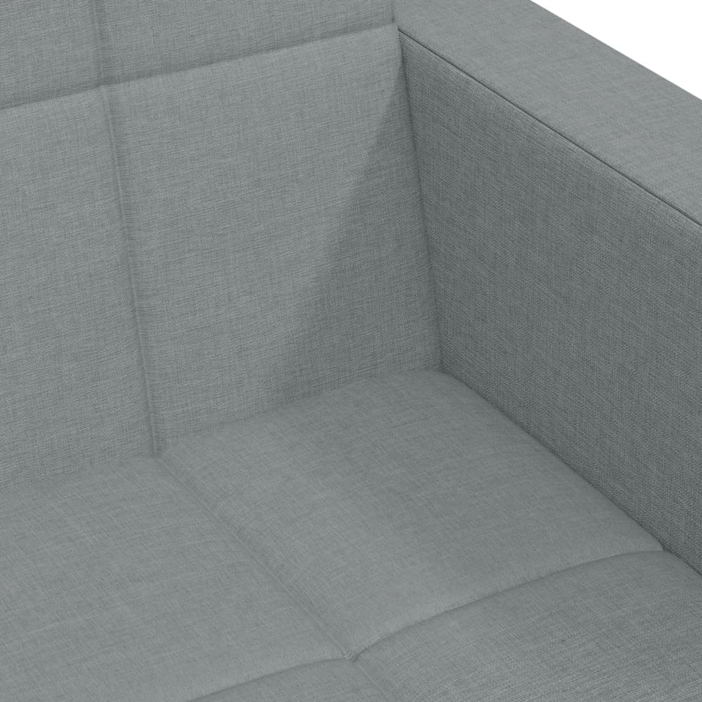 2-Personers Sovesofa Med Fodskammel Stof