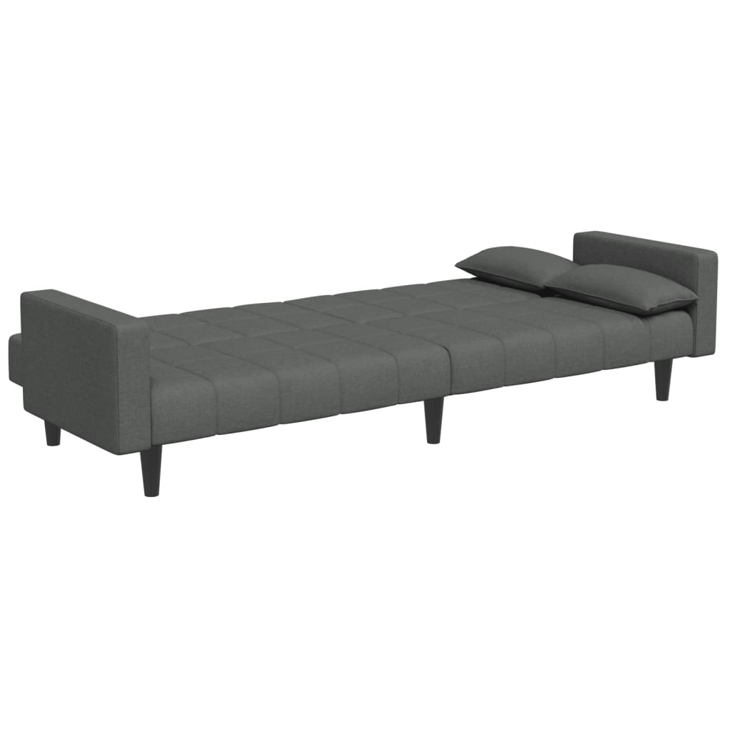 2-Personers Sovesofa Med Fodskammel Stof