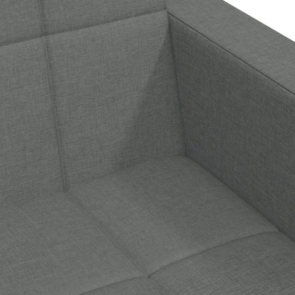 2-Personers Sovesofa Med Fodskammel Stof