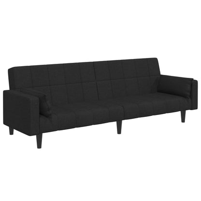2-Personers Sovesofa Med Fodskammel Stof