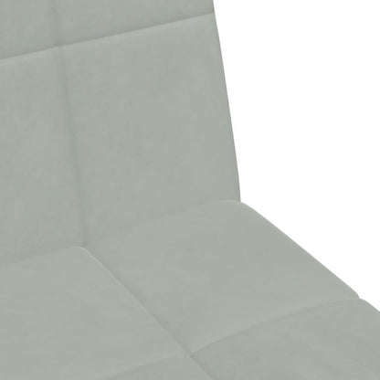 2-Personers Sovesofa Med Fodskammel Velour