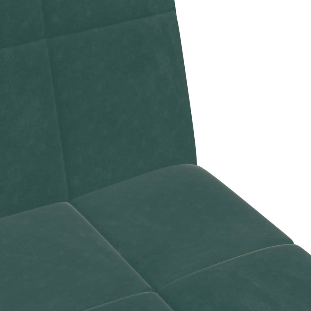 2-Personers Sovesofa Med Fodskammel Velour