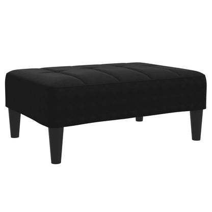 2-Personers Sovesofa Med Fodskammel Velour