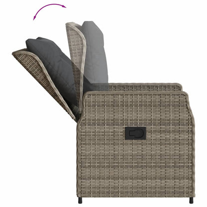 Spisebordssæt Til Haven 3 Dele Med Hynder Polyrattan