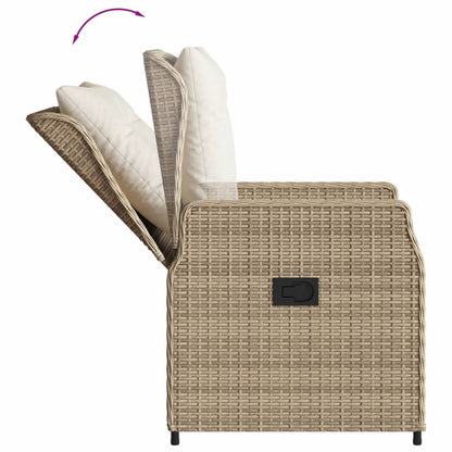 Spisebordssæt Til Haven 7 Dele Med Hynder Polyrattan