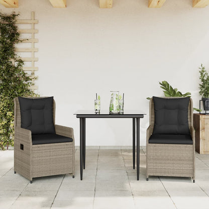 Spisebordssæt Til Haven 7 Dele Med Hynder Polyrattan