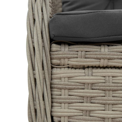 Spisebordssæt Til Haven 7 Dele Med Hynder Polyrattan