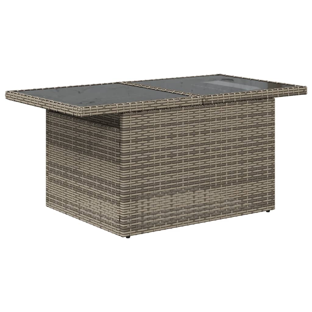 Havesofasæt Med 10 Dele Og Hynder Polyrattan - Billede 3