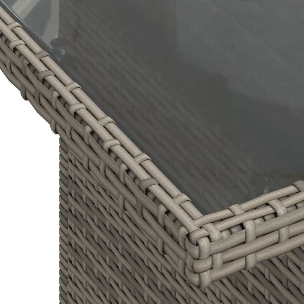 Havesofasæt Med 10 Dele Og Hynder Polyrattan - Billede 8