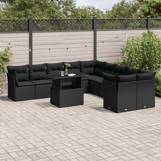 Sofasæt Til Haven 11 Dele Med Hynder Polyrattan