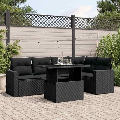 Sofasæt Til Haven 6 Dele Med Hynder Polyrattan - Variant 3267255
