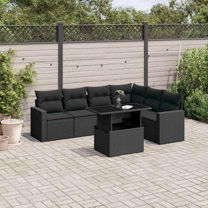 Sofasæt Til Haven 7 Dele Med Hynder Polyrattan - Variant 3267295