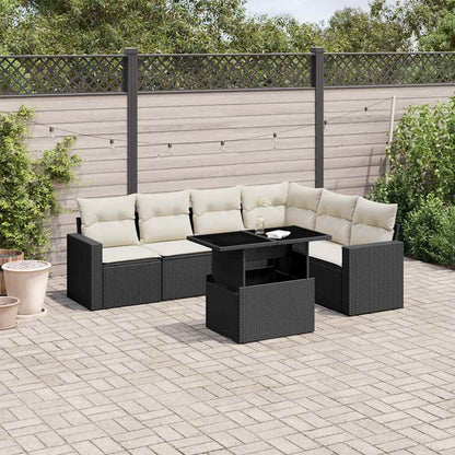 Sofasæt Til Haven 7 Dele Med Hynder Polyrattan - Variant 3267296