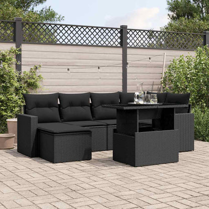 Sofasæt Til Haven 7 Dele Med Hynder Polyrattan - Variant 3267415