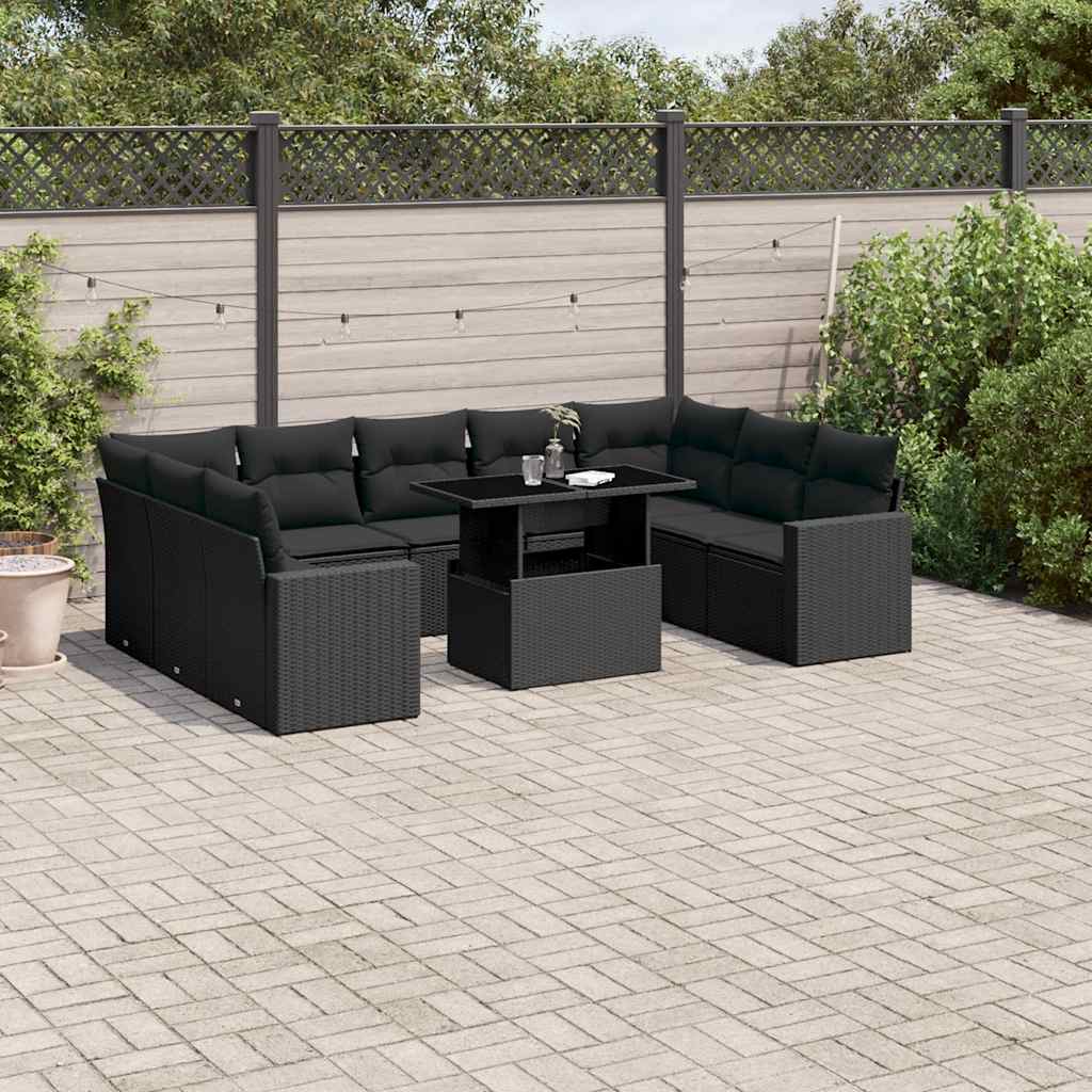 Sofasæt Til Haven 10 Dele Med Hynder Polyrattan - Variant 3267475