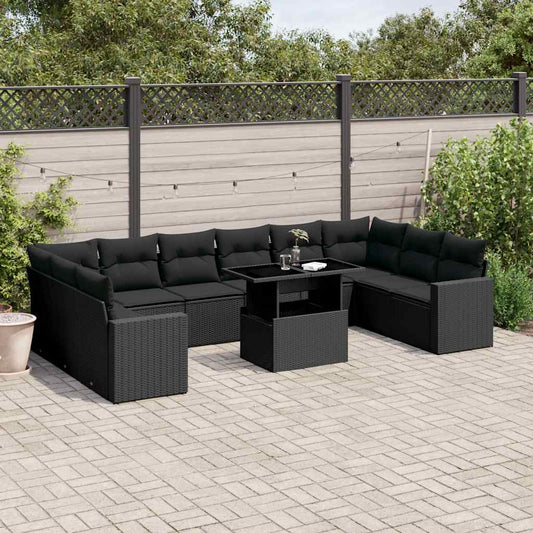 Sofasæt Til Haven 11 Dele Med Hynder Polyrattan