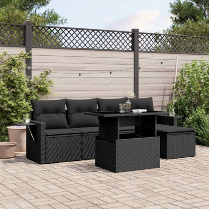 Sofasæt Til Haven 6 Dele Med Hynder Polyrattan - Variant 3267865