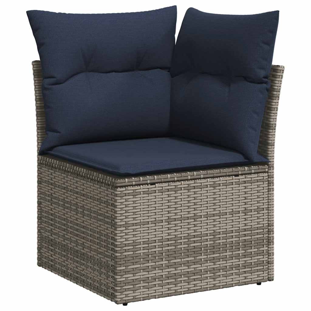 Havesofasæt Med 6 Dele Og Hynder Polyrattan - Billede 5
