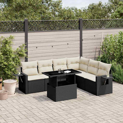 Sofasæt Til Haven 7 Dele Med Hynder Polyrattan - Variant 3267926
