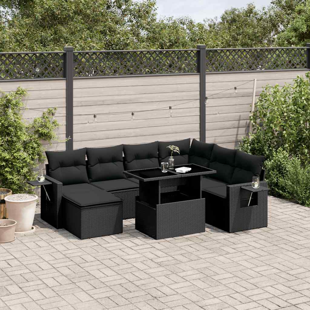 Sofasæt Til Haven 9 Dele Med Hynder Polyrattan - Variant 3268095
