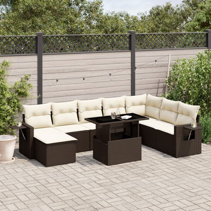 Sofasæt Til Haven 9 Dele Med Hynder Polyrattan - Variant 3268103