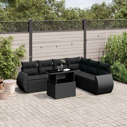 Sofasæt Til Haven 7 Dele Med Hynder Polyrattan - Variant 3268555