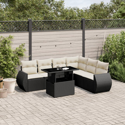 Sofasæt Til Haven 7 Dele Med Hynder Polyrattan - Variant 3268556