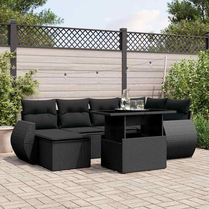 Sofasæt Til Haven 7 Dele Med Hynder Polyrattan - Variant 3268675