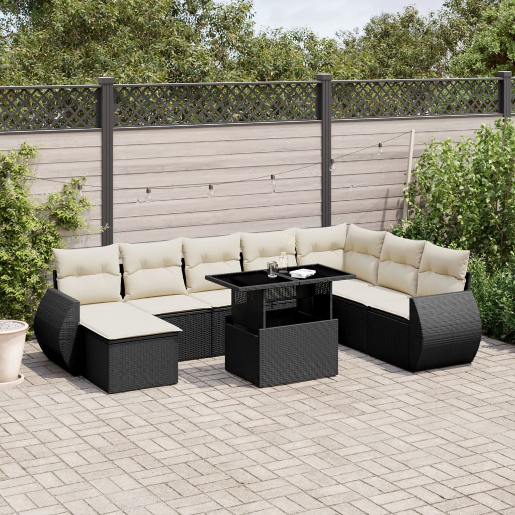Sofasæt Til Haven 9 Dele Med Hynder Polyrattan - Variant 3268726