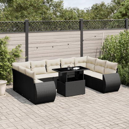 Sofasæt Til Haven 10 Dele Med Hynder Polyrattan - Variant 3268736
