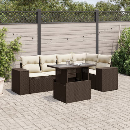 Sofasæt Til Haven 6 Dele Med Hynder Polyrattan - Variant 3269153