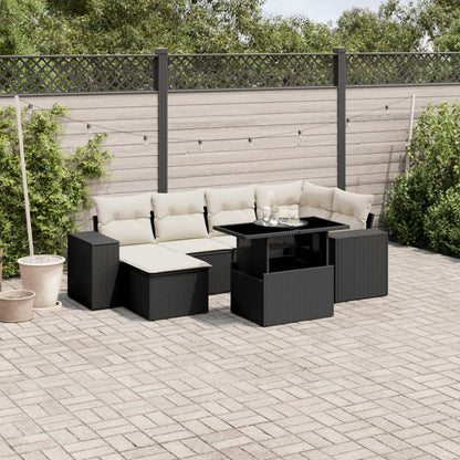 Sofasæt Til Haven 7 Dele Med Hynder Polyrattan - Variant 3269306