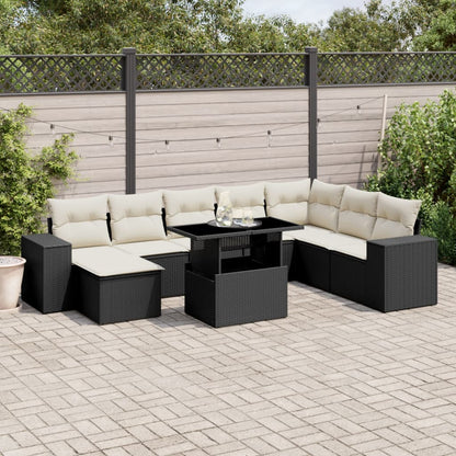 Sofasæt Til Haven 9 Dele Med Hynder Polyrattan - Variant 3269356