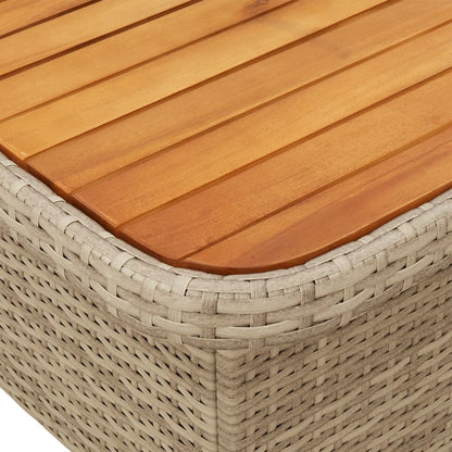 Loungesæt Til Haven 3 Dele Med Hynder Polyrattan - Billede 8