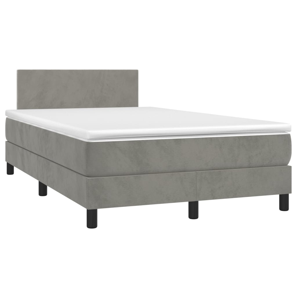 Kontinentalseng Med Madras 120x190 Velour - Billede 2