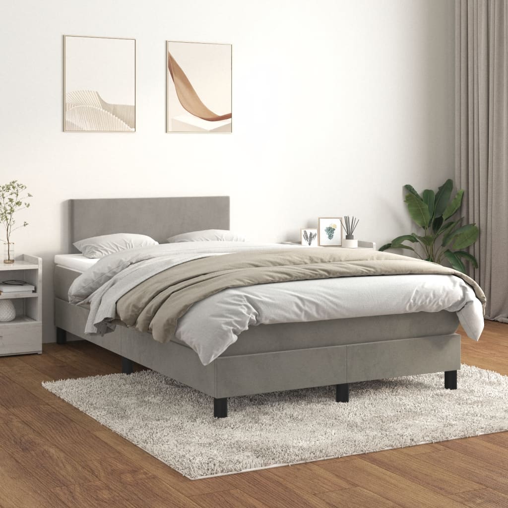 Kontinentalseng Med Madras 120x190 Velour - Billede 3