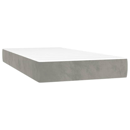 Kontinentalseng Med Madras 120x190 Velour - Billede 5