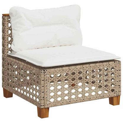 Sofasæt Til Haven 5 Dele Med Hynder Polyrattan - Billede 4