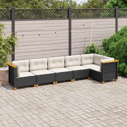 Sofasæt Til Haven 6 Dele Med Hynder Polyrattan - Variant 3261845
