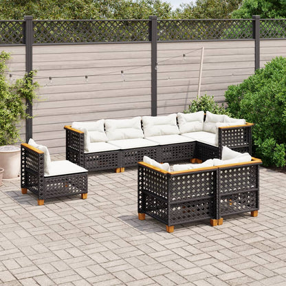 Sofasæt Til Haven 8 Dele Med Hynder Polyrattan - Variant 3261902
