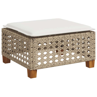 Sofasæt Til Haven 7 Dele Med Hynder Polyrattan - Billede 5