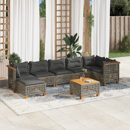 Sofasæt Til Haven 8 Dele Med Hynder Polyrattan - Variant 3261933