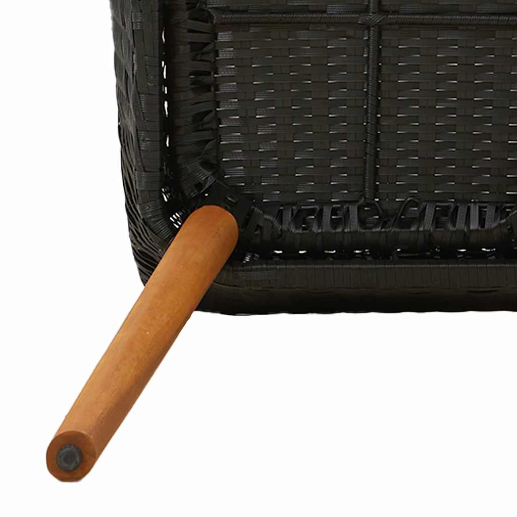 Have Spisebordssæt Med Pude 3 Dele Polyrattan - Billede 9