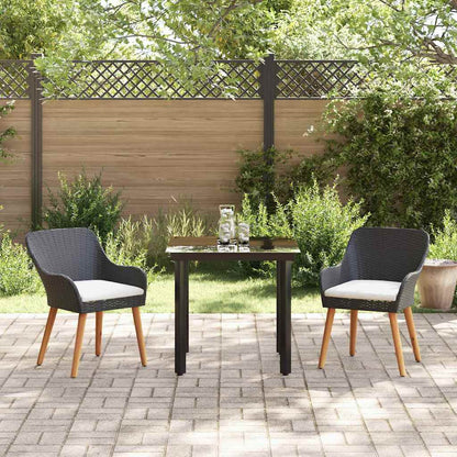 Have Spisebordssæt Med Pude 3 Dele Polyrattan - Billede 4