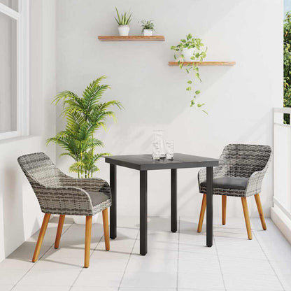 Have Spisebordssæt Med Pude 3 Dele Polyrattan