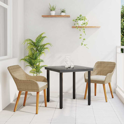 Have Spisebordssæt Med Pude 3 Dele Polyrattan