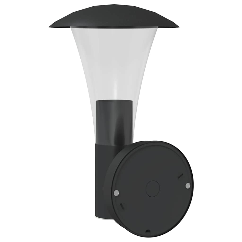 Udendørs Væglampe Med Sensor Stål - Billede 6
